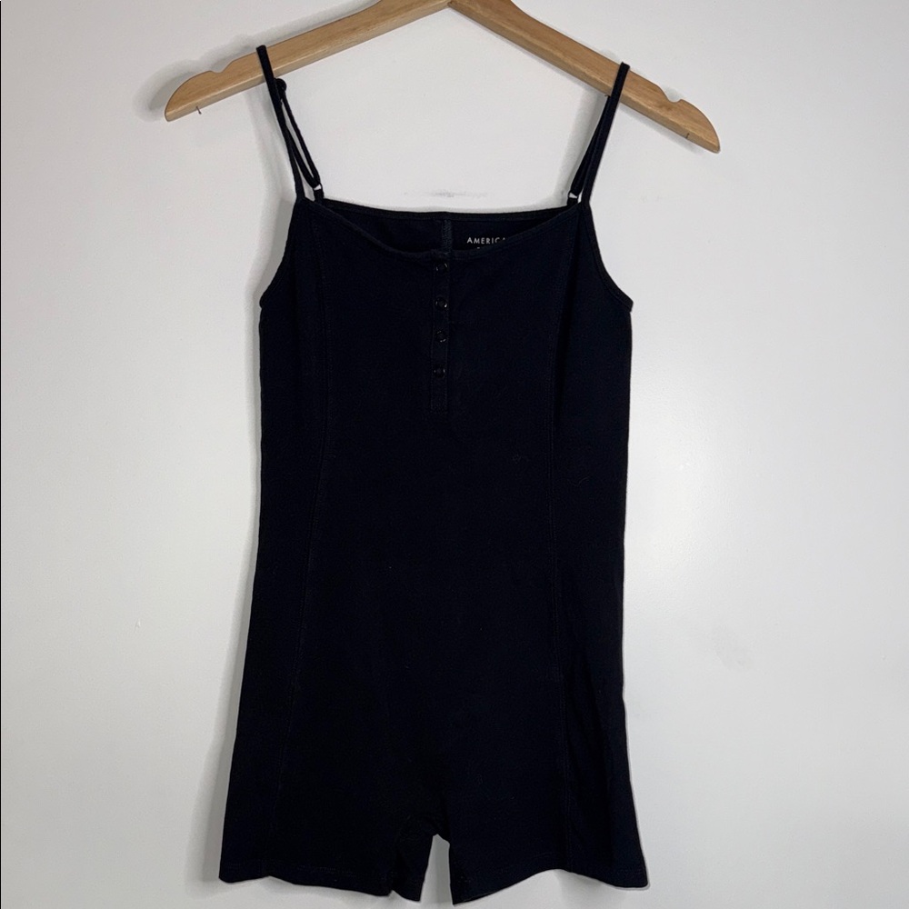 American Eagle Outfitters Black Strappy Dress